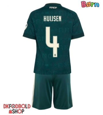 Real Madrid Dean Huijsen #4 Udebanesæt Børn 2026-27 Kort ærmer (+ korte bukser)